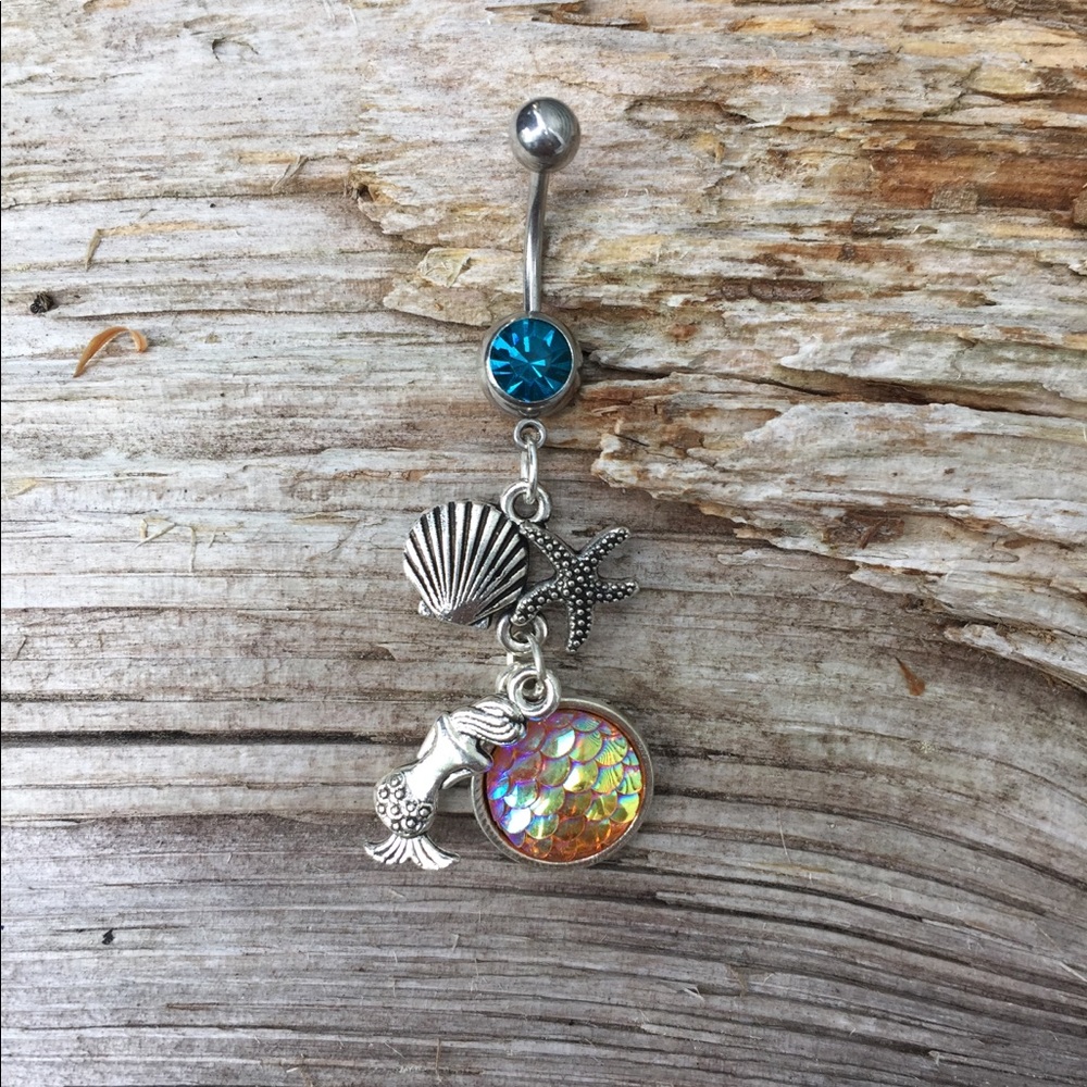 Mermaid Belly Button Navel Ring